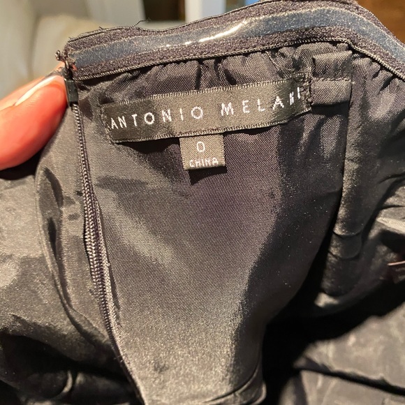 Black strapless dress - Picture 3 of 3